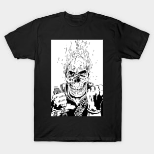 Skull hellfire T-Shirt